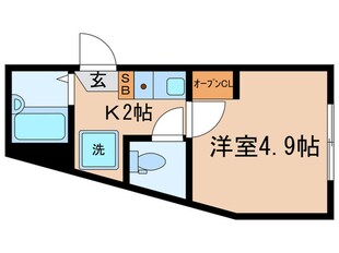 グランコート矢口渡の物件間取画像